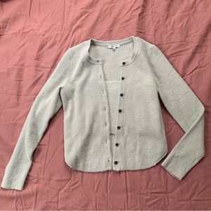 Madewell Halstead Square-Neck Sweater Tank